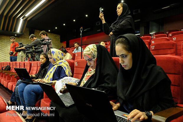 32nd Iran's intl. children filmfest. press conference