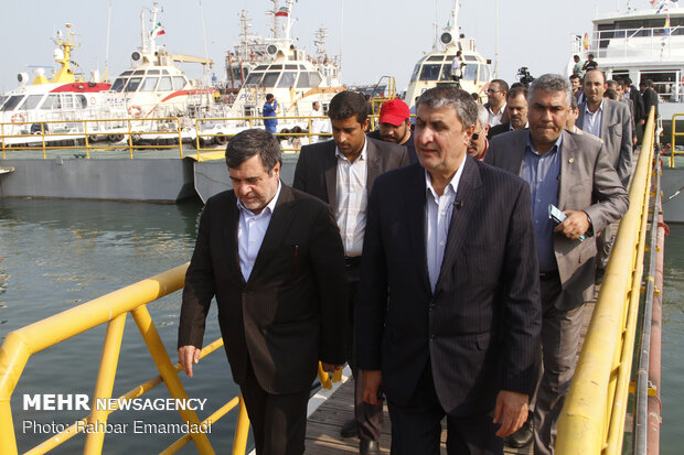 Visit of road minister to Hormozgan province