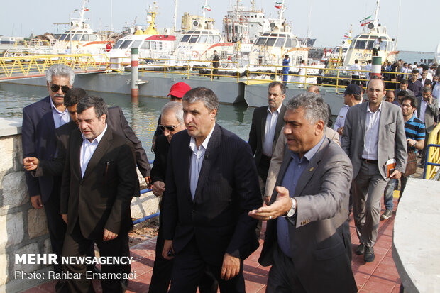 Visit of road minister to Hormozgan province