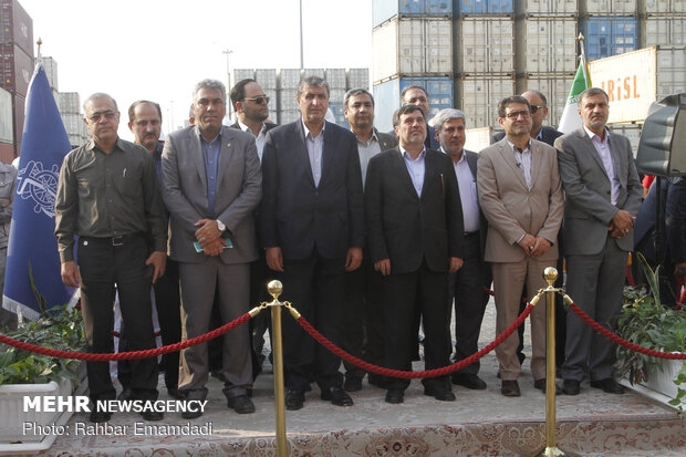 Visit of road minister to Hormozgan province