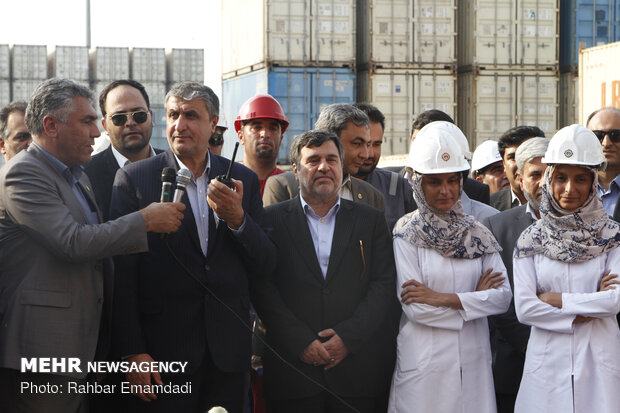 Visit of road minister to Hormozgan province