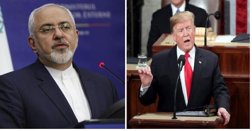 Trump, Zarif