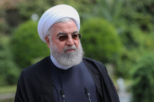 صدر روحانی کا صحافیوں کے لئے مبارکباد کا پیغام