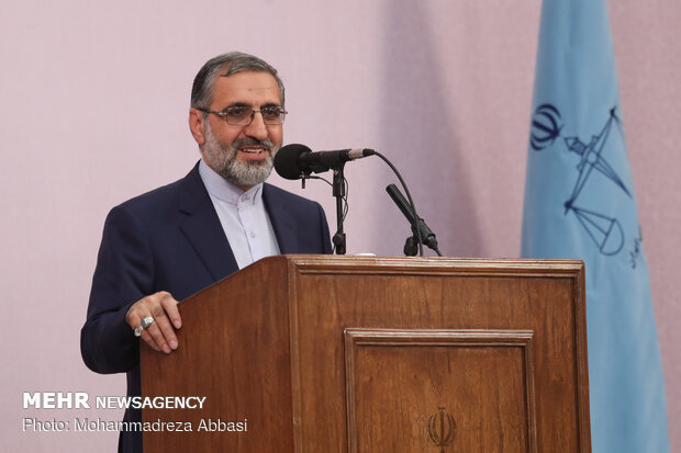 مراسم تودیع و معارفه رئیس دادگستری استان تهران