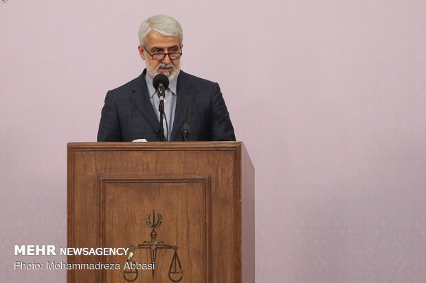 مراسم تودیع و معارفه رئیس دادگستری استان تهران