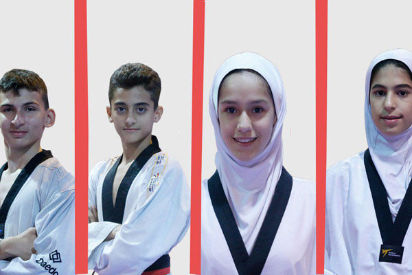 2 golds, 2 bronzes for Iranian teens on day two of World Taekwondo C’ship