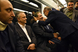افتتاح ایستگاه پایانی خط ۲ قطار شهری مشهد