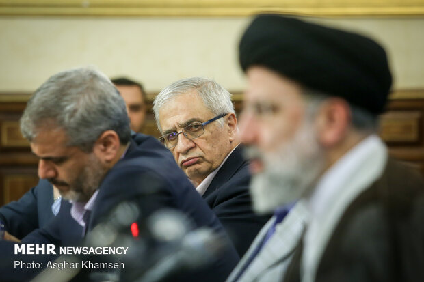 Judiciary chief's meeting with legal experts