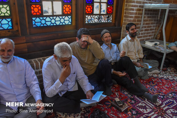 مراسم دعای عرفه در مسجد جامع تبریز