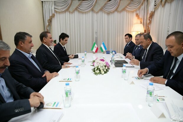 جهانغيري: إيران مستعدة لتعزيز مستوى علاقاتها مع أوزبكستان في جميع المجالات
