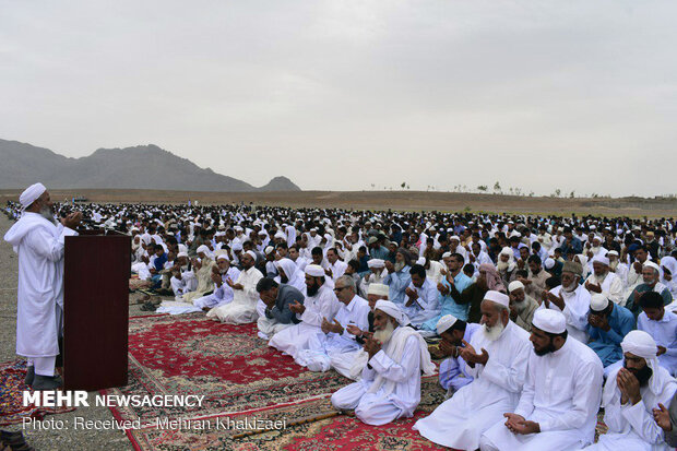 اقامه نماز عید سعید قربان در مهرستان