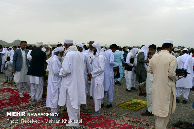 اقامه نماز عید سعید قربان در مهرستان