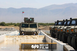 VIDEO: Defense Ministry’s armored vehicle Ra’d