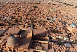 A view of the UNESCO-registered Yazd, which its historical structure is referred to as a “don't miss” destination by almost all of its visitors.