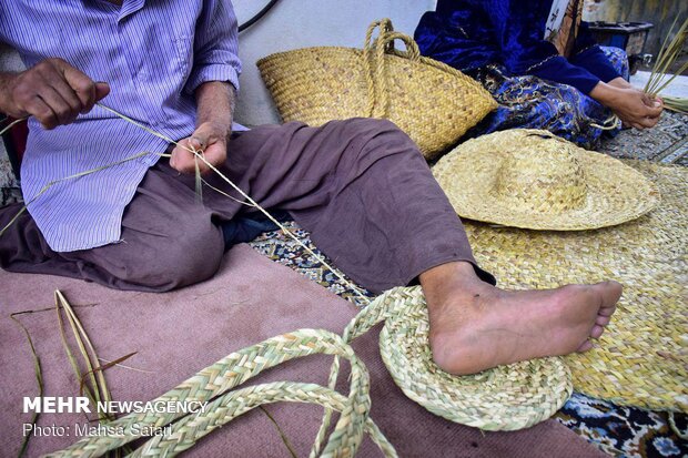 Mat weaving in Iran’s Golestan