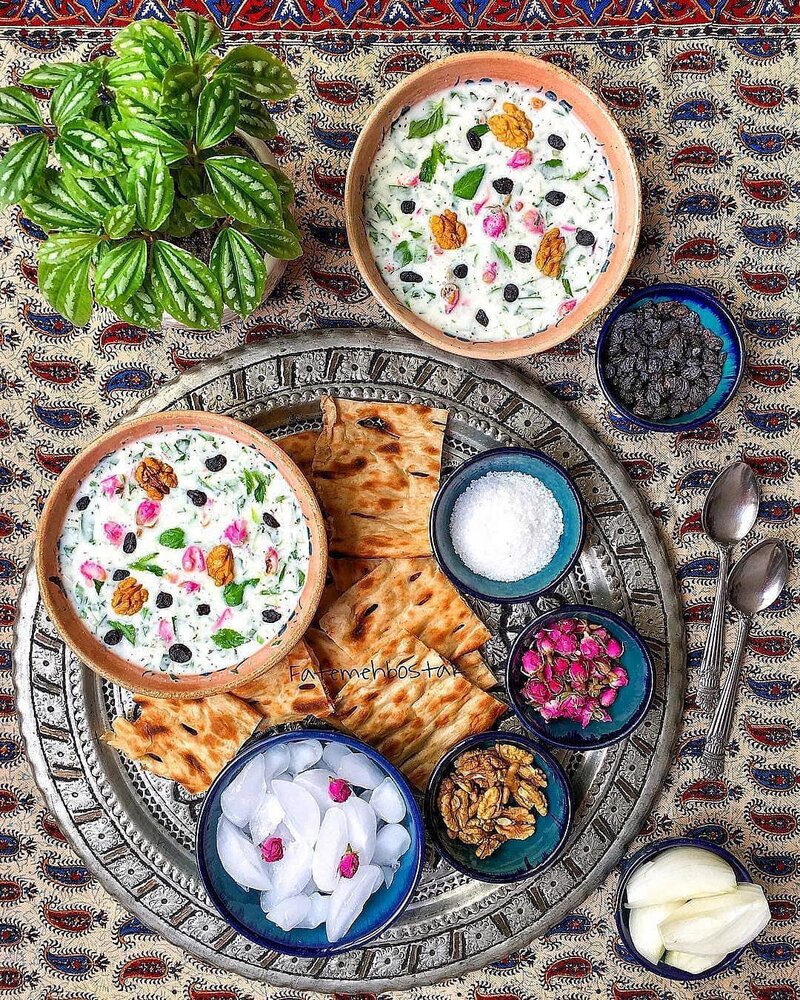 Beat the heat with tasty Iranian cold soup “Ab Doogh Khiar” - Tehran Times