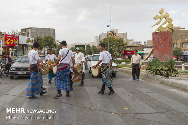 9th tambourine festival in Sanandaj