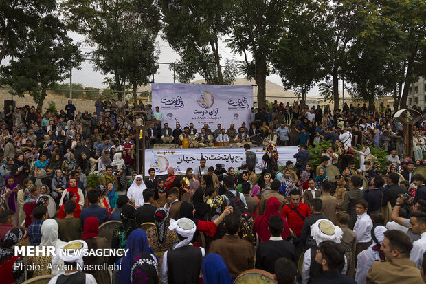 9th tambourine festival in Sanandaj