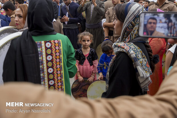 9th tambourine festival in Sanandaj