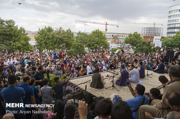 9th tambourine festival in Sanandaj