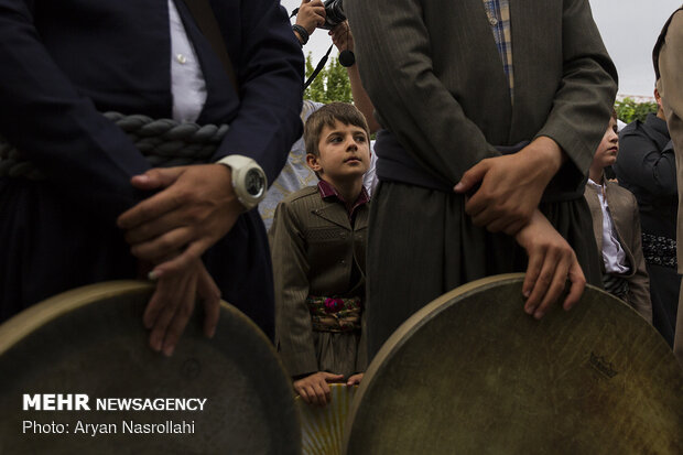 9th tambourine festival in Sanandaj