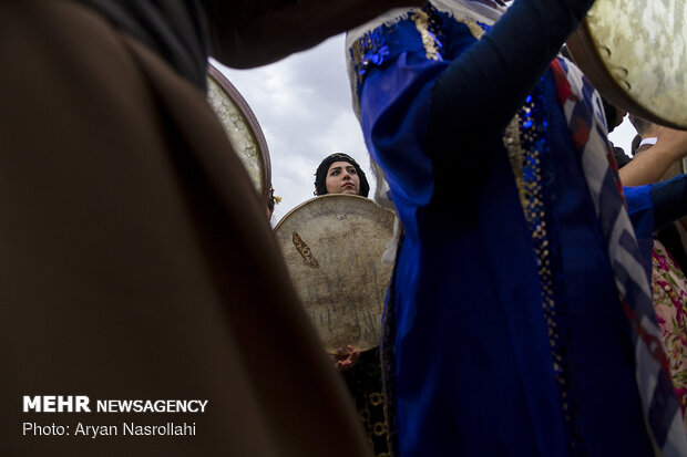 9th tambourine festival in Sanandaj