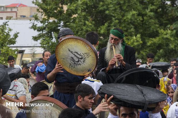 9th tambourine festival in Sanandaj