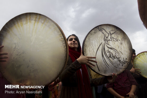 9th tambourine festival in Sanandaj