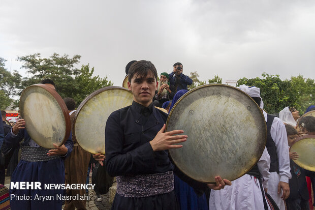 9th tambourine festival in Sanandaj