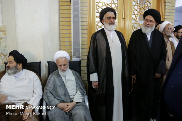 Commemorating late Afghan cleric Ayatollah Mohseni in Qom