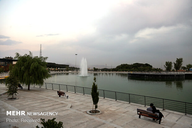 Tehran’s new artificial lake 