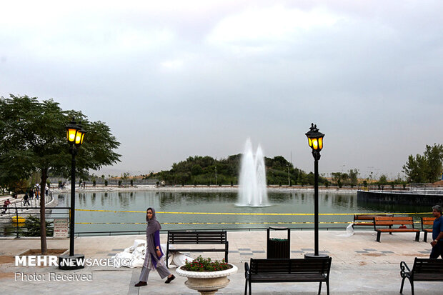Tehran’s new artificial lake 