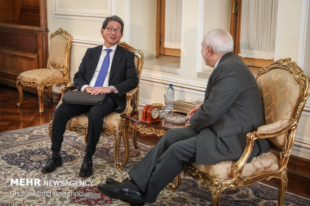 FM Zarif’s meeting with Japanese Deputy FM