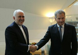 VIDEO: Zarif’s meeting with Finnish president