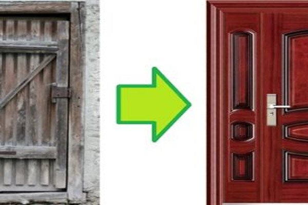 مراحل تعویض درب های ساختمانی با درب های ضد سرقت