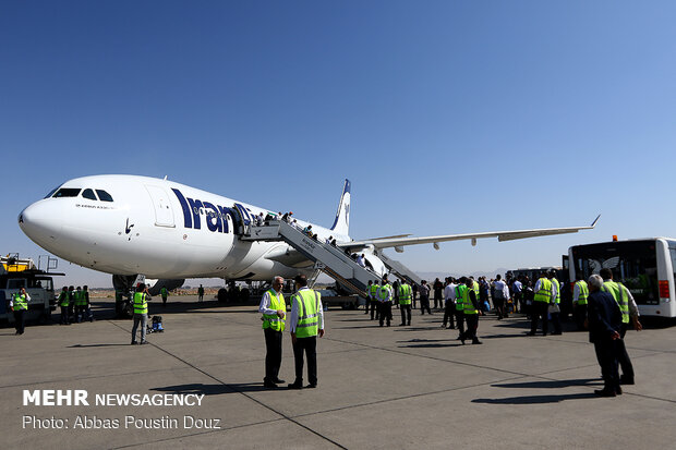 Return of Hajj pilgrims to Iran