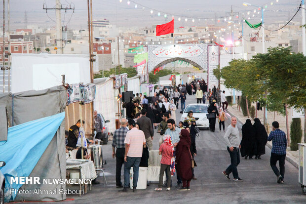 اجلاسیه شهدای شهرستان سمنان و نمایش فصل شیدایی