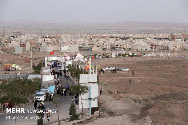 اجلاسیه شهدای شهرستان سمنان و نمایش فصل شیدایی