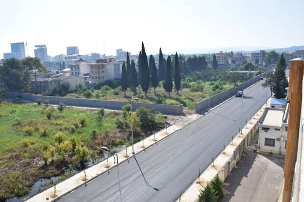 پروژه میانگذر « شهید حسین آملی» در ساری افتتاح شد