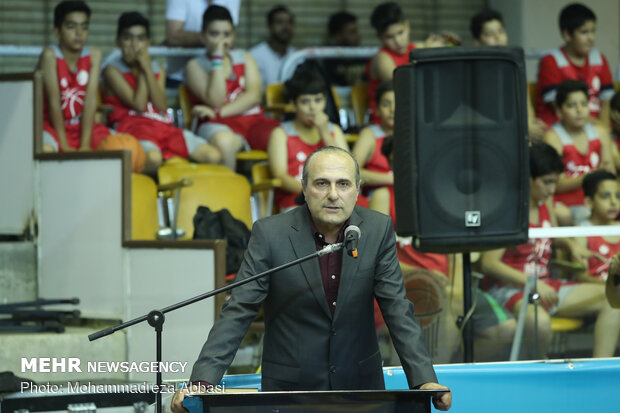 Last training session of Iranian basketball team before world cup