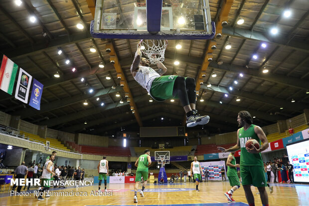 Last training session of Iranian basketball team before world cup