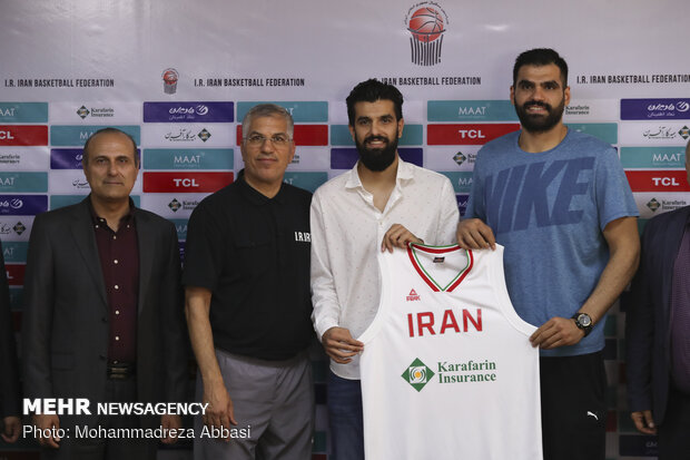 Last training session of Iranian basketball team before world cup