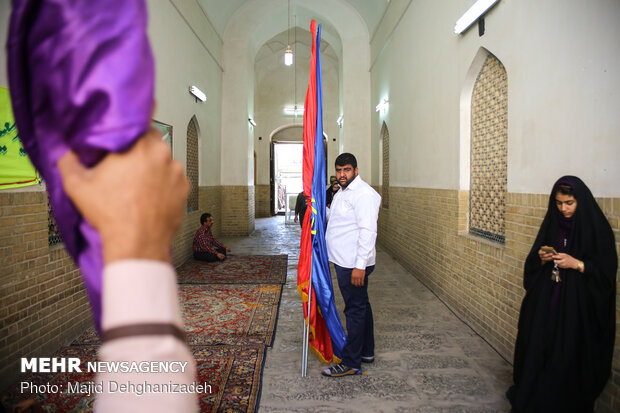 People celebrate Eid al-Ghadir in Yazd