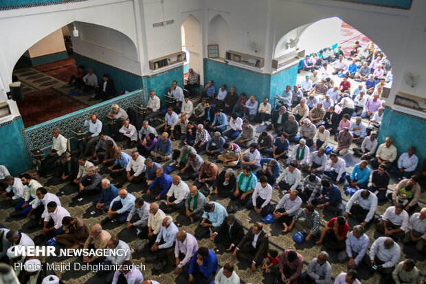 People celebrate Eid al-Ghadir in Yazd