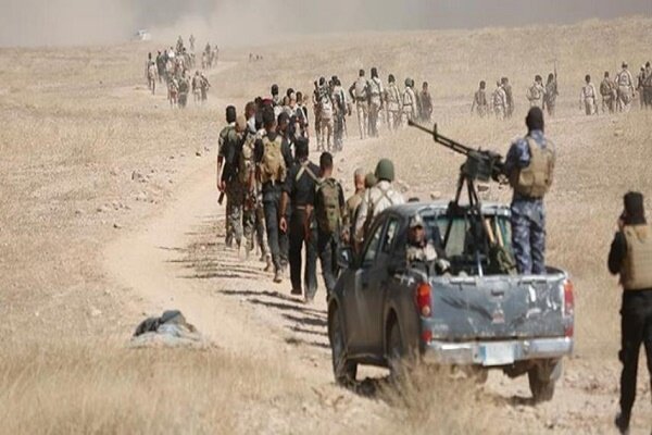 حشد شعبی مواضع داعش در شمال شرق سامراء را در هم کوبید