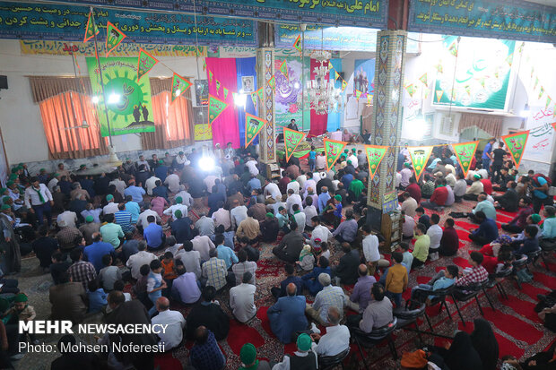 جشن روز غدیر در روستای سیوجان