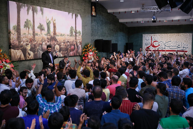جشن عید غدیر در هیئت ریحانة الحسین (ع)