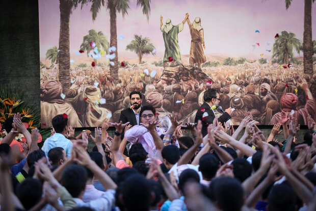 جشن عید غدیر در هیئت ریحانة الحسین (ع)