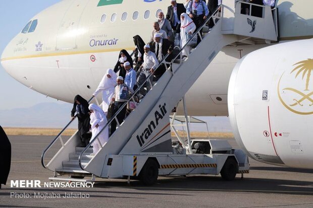 پایان عملیات بازگشت حجاج از فرودگاه بین المللی همدان