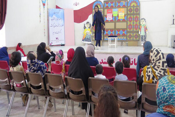 برنامه «قصه‌های خوب برای بچه‌های خوب» در ۶ مدرسه اهواز برگزار شد